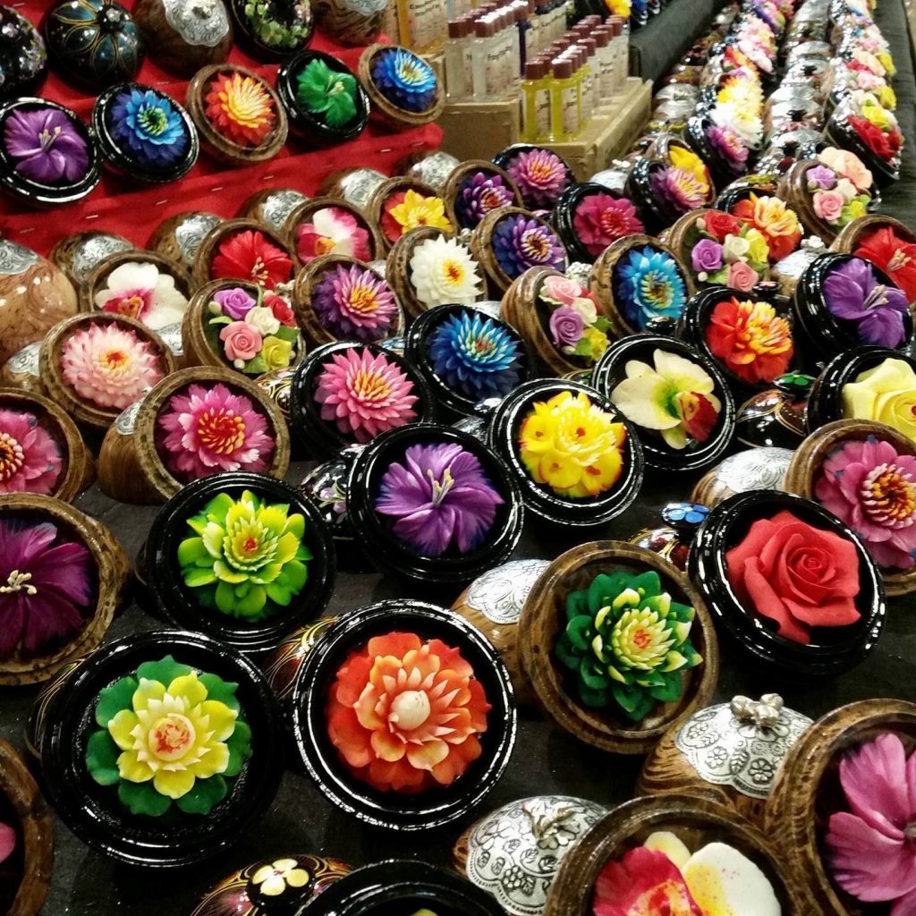 Soap Flowers made of soap